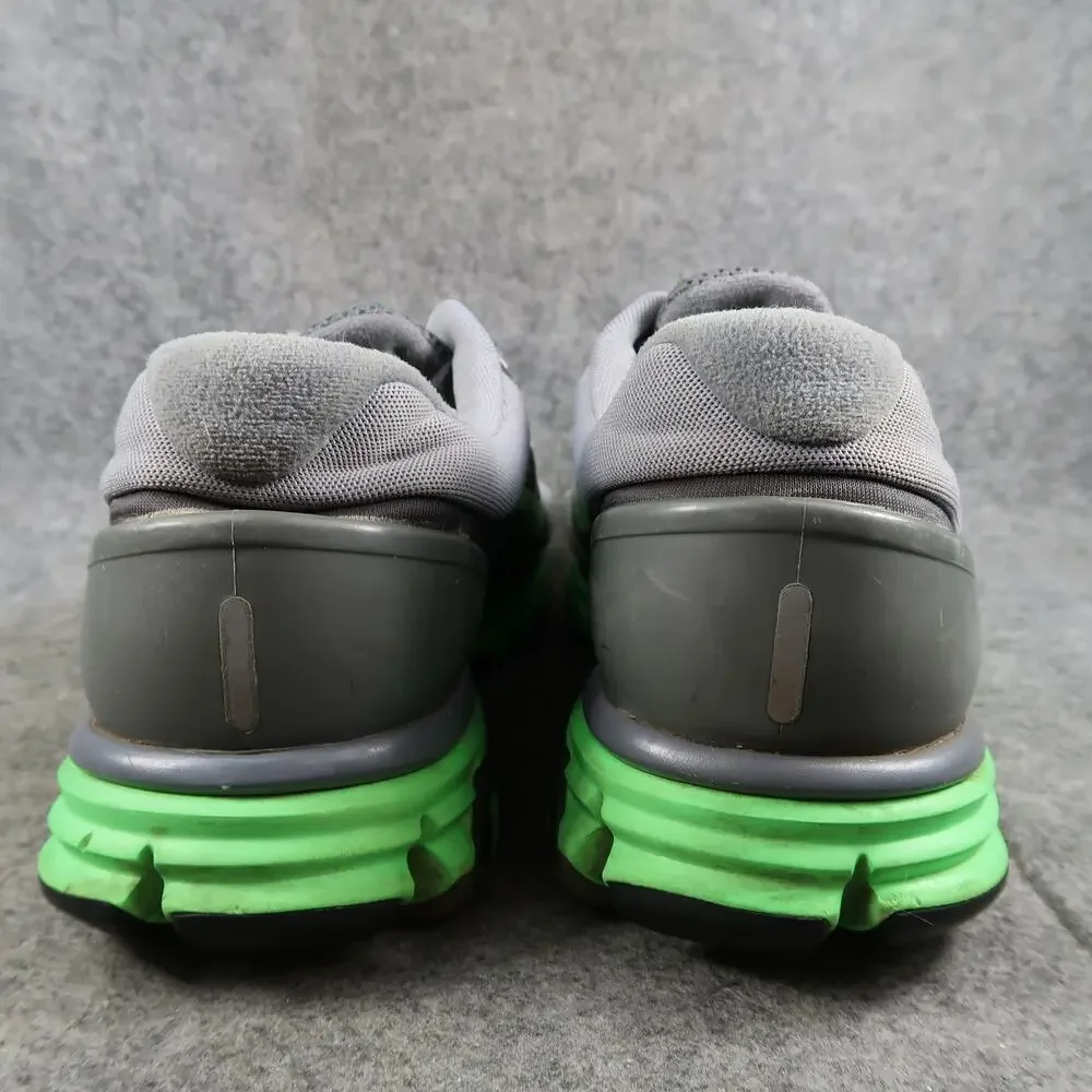 Nike Shoes Mens 10.5 Athletic Trainer Lunarglide 2 Running Sneakers Gray Green